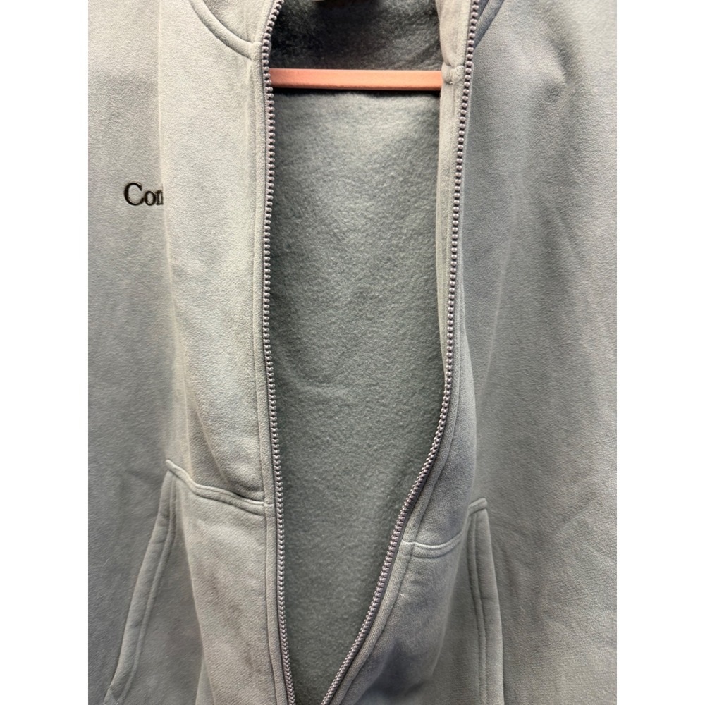 Comfrt Cloud Zip Hoodie Light Blue Oversized Fleece Sweatshirt XS - Picture 5 of 5